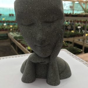 MACETERO "ROSTRO DE MUJER" IMPRESIÓN 3D